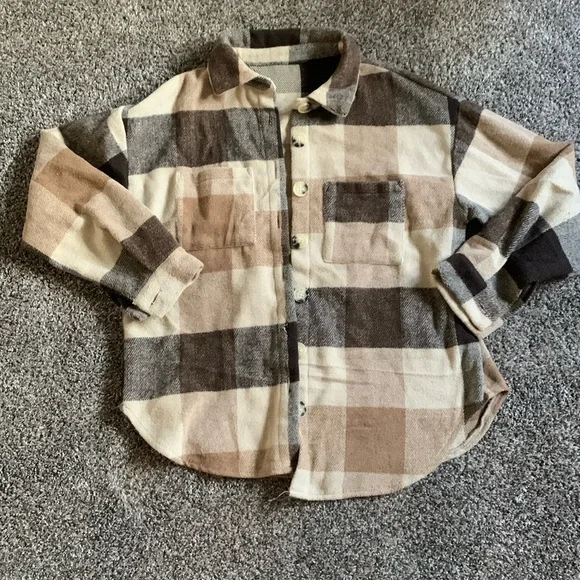 Shacket plaid - Picture 1 of 2